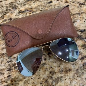 MIRRORED RAY BANS POLARIZED